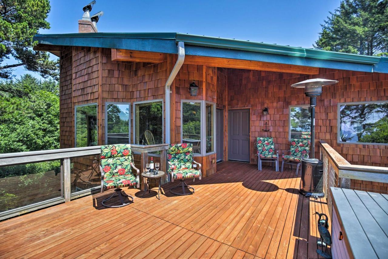 South Beach Home With Hot Tub, Deck - Walk To Ocean! Dış mekan fotoğraf